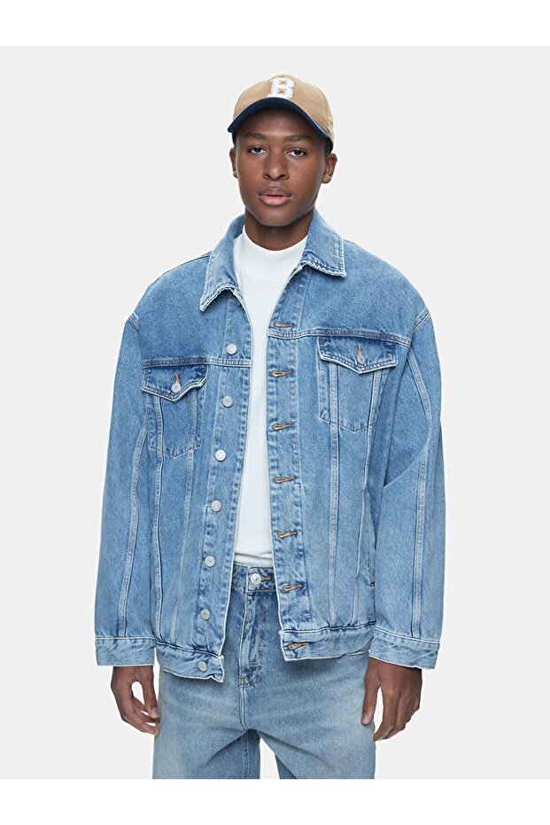 Andreas Oversıze Jean Ceket - 2