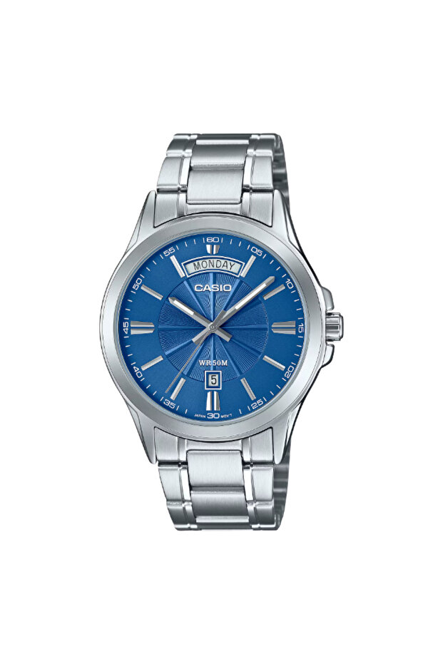 Men's Analog Blue Dial Watch - MTP-1381D-2AVDF