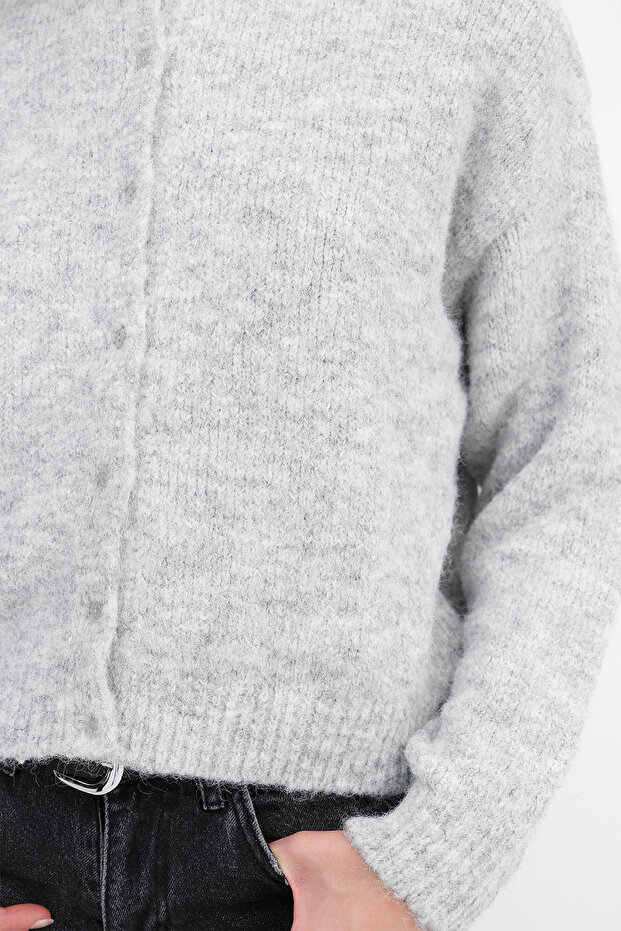 Düğmeli Triko Hırka H3473 - 3