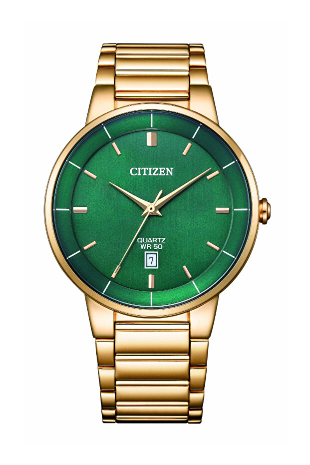 Men's Analog Green Dial Watch - BI5123-52X