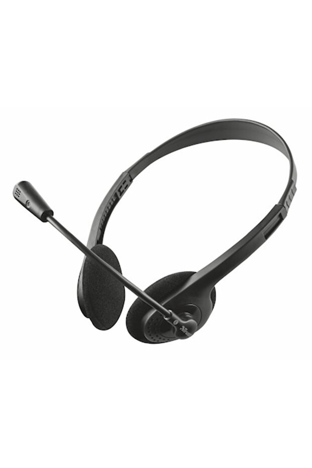 Căști Primo Chat cu microfon, negre - 1