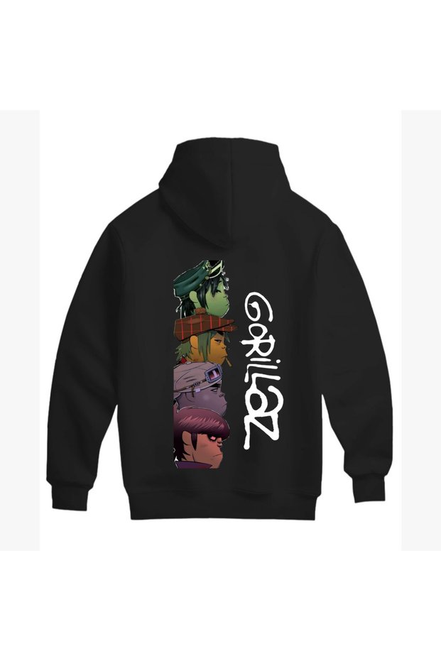 Special Design Unisex Ka Hooded Amuklu Sweatshirt (Hoodie) for Gorillaz Fans