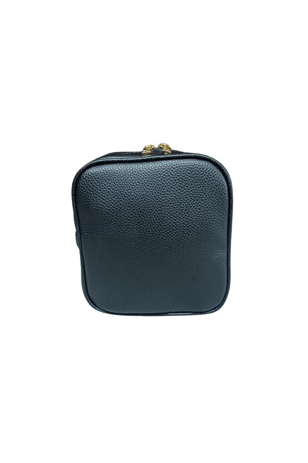 Black Mini Makeup Bag - 5