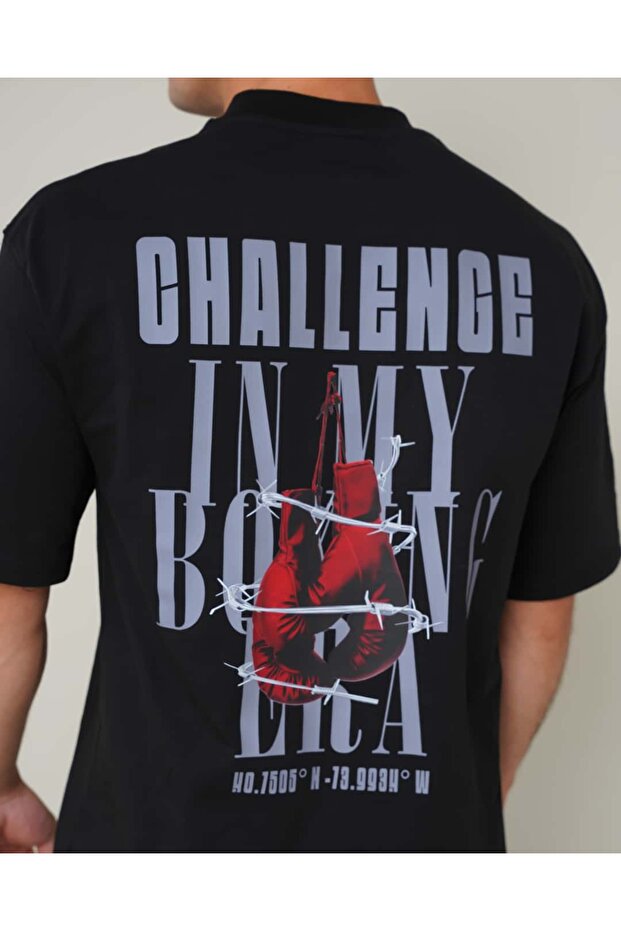 Boxing Era Oversize Tişört - 4