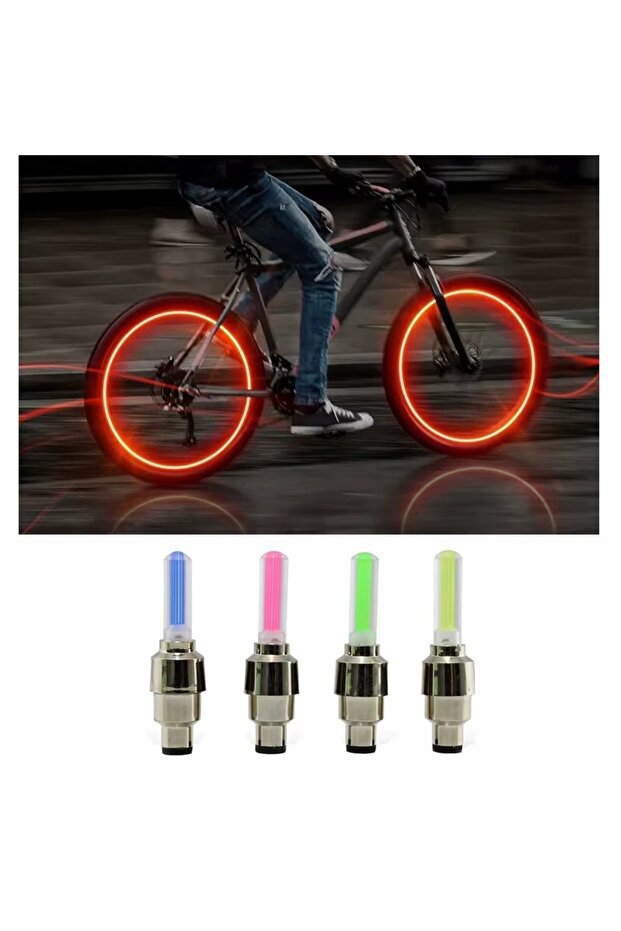 Waterproof LED Lighted Wheel Covers - 4