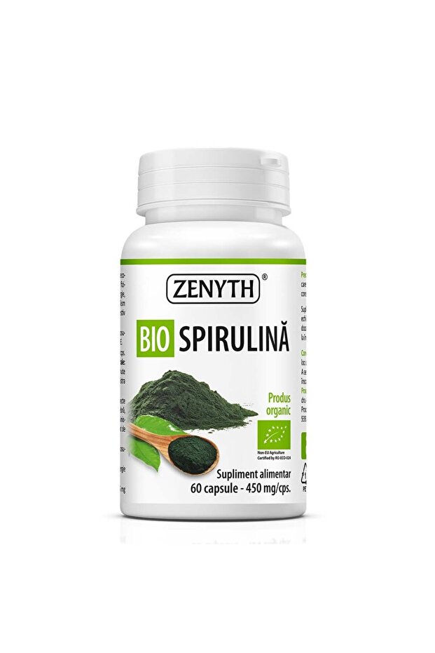Spirulină, 60 capsule - 1
