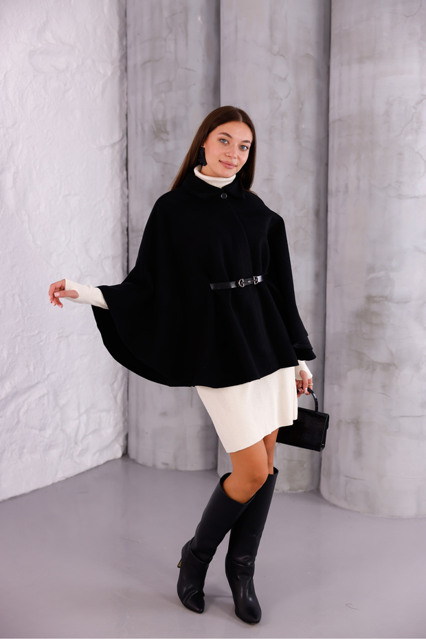 Women's Winter Cashmere Poncho