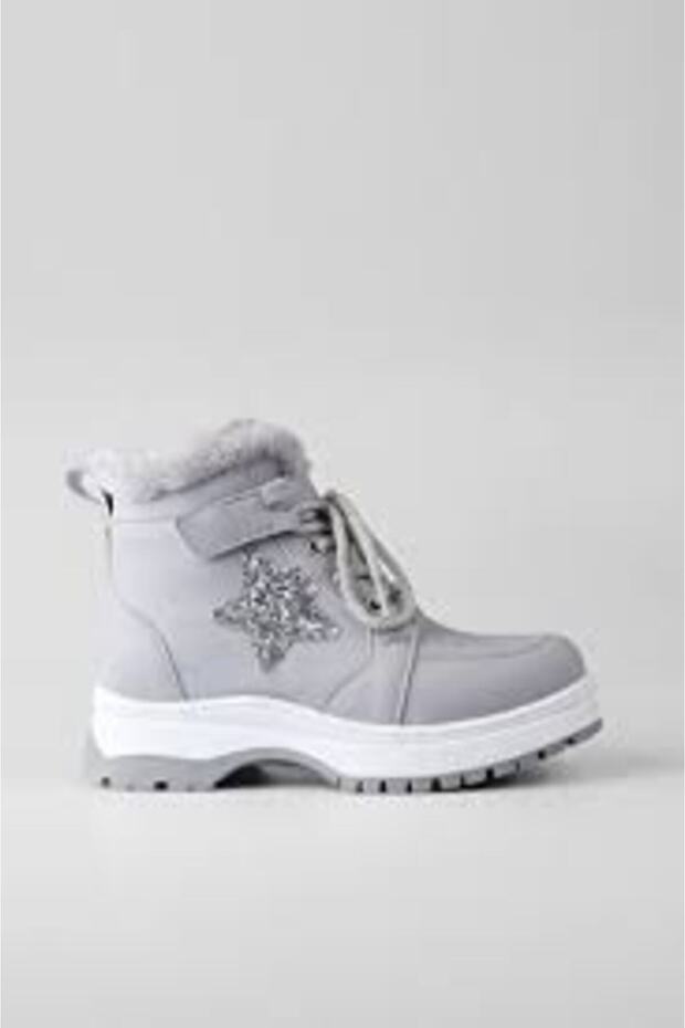 Punto 946.F25K.433 İçi Yünlü Kız Çocuk Bot GRİ - 3