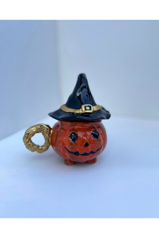 Fun Pumpkin Ceramic Mug - 4