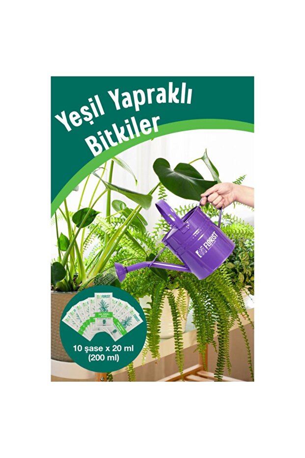 Yeşil Yapraklı Bitkiler Sıvı Konsantre Bitki Besini - 4