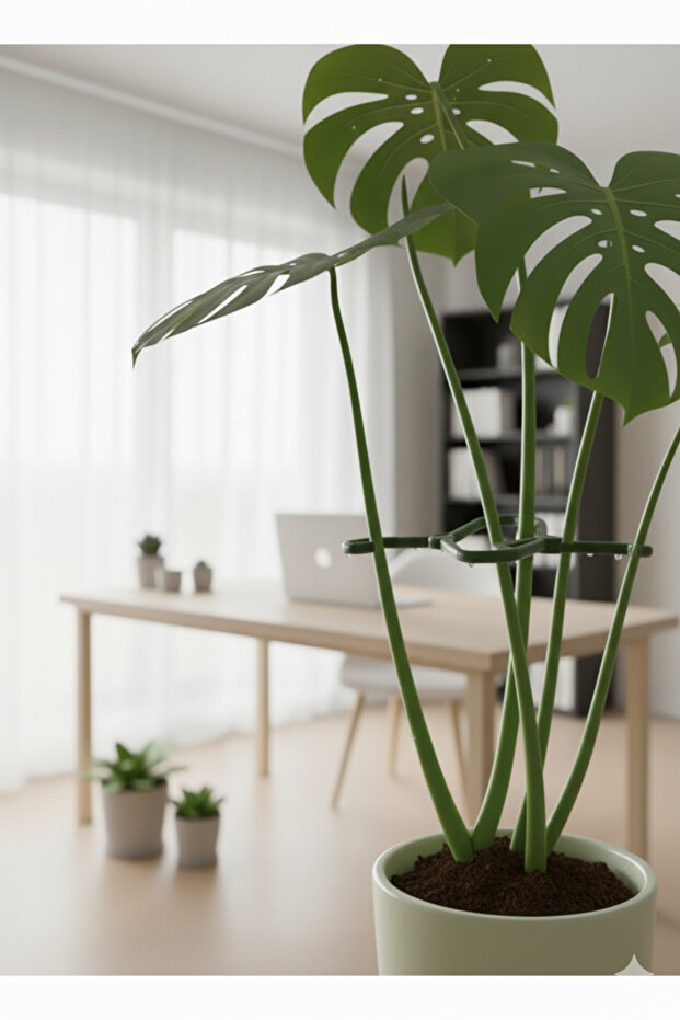 Bitki Gövde Destek Ve Sabitleme Klipsi Dikey Büyüme İçin Pratik Bitki Tutucu 4 Lü Set - 6