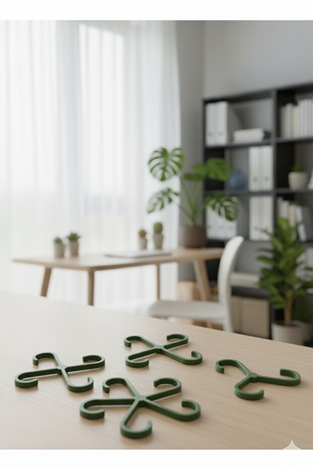 Bitki Gövde Destek Ve Sabitleme Klipsi Dikey Büyüme İçin Pratik Bitki Tutucu 4 Lü Set - 3