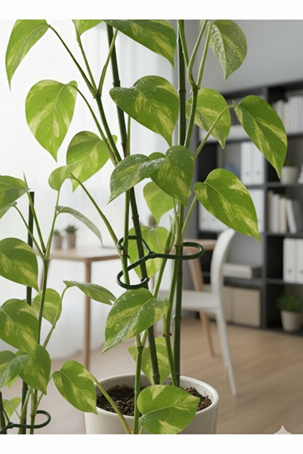 Bitki Gövde Destek Ve Sabitleme Klipsi Dikey Büyüme İçin Pratik Bitki Tutucu 4 Lü Set - 7