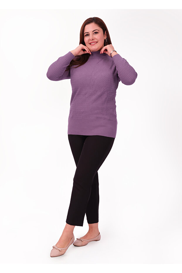 Premium Pamuklu Balıkçı Yaka Kazak - 3