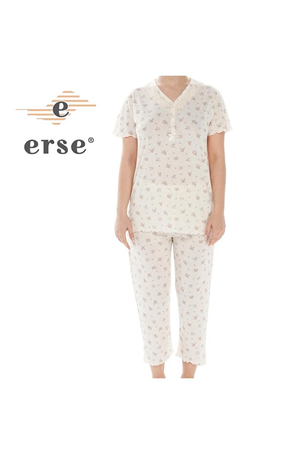 Bamboo Capri Pjs Set 4444 - 1
