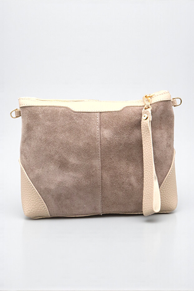 Women's Suede Bag. Portfolio Bag. Messenger Bag.