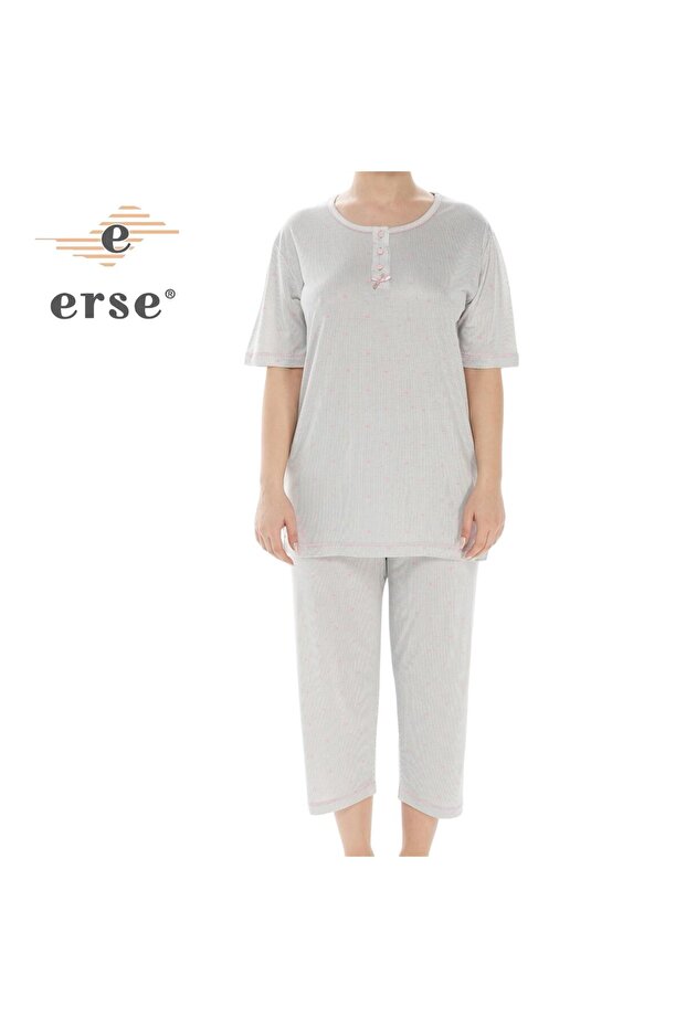 Bamboo Capri Pjs Set 3333