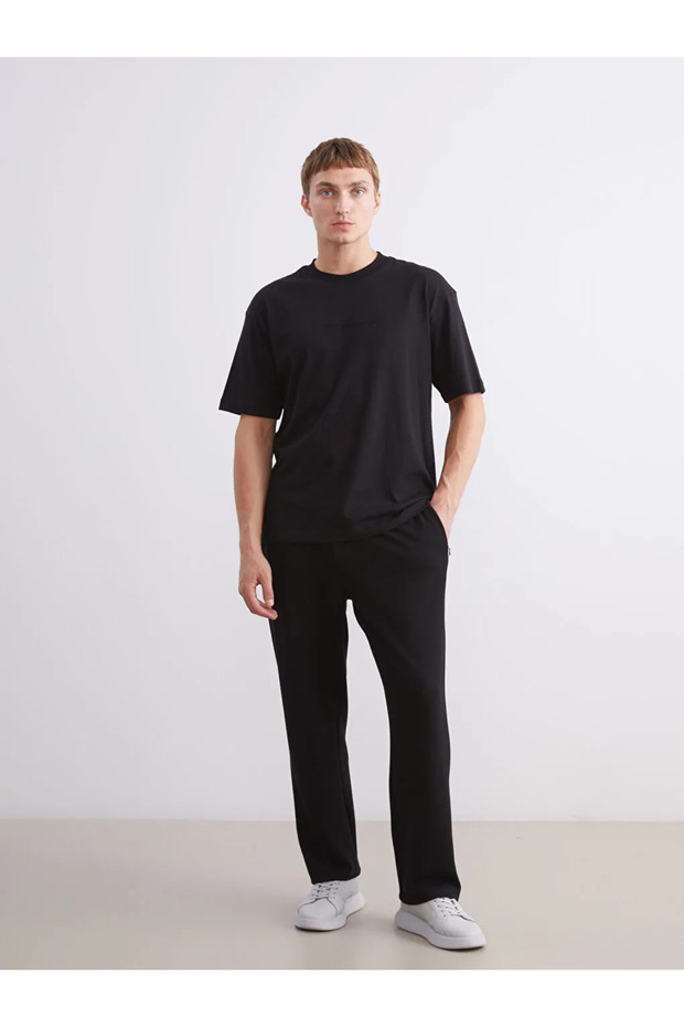 Standart Kalıp Erkek Eşofman Altı - 2