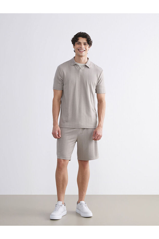 Standart Kalıp Erkek Şort - 1