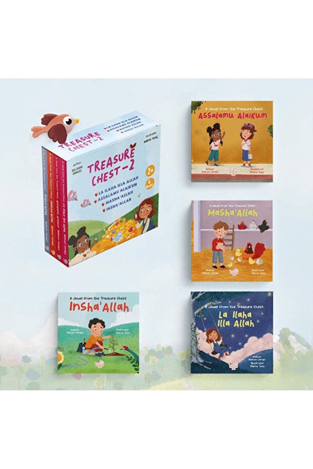 Treasure Chest 2 / İngilizce Hazine Sandığı 2 (4 Kitap) / / 9786255556318