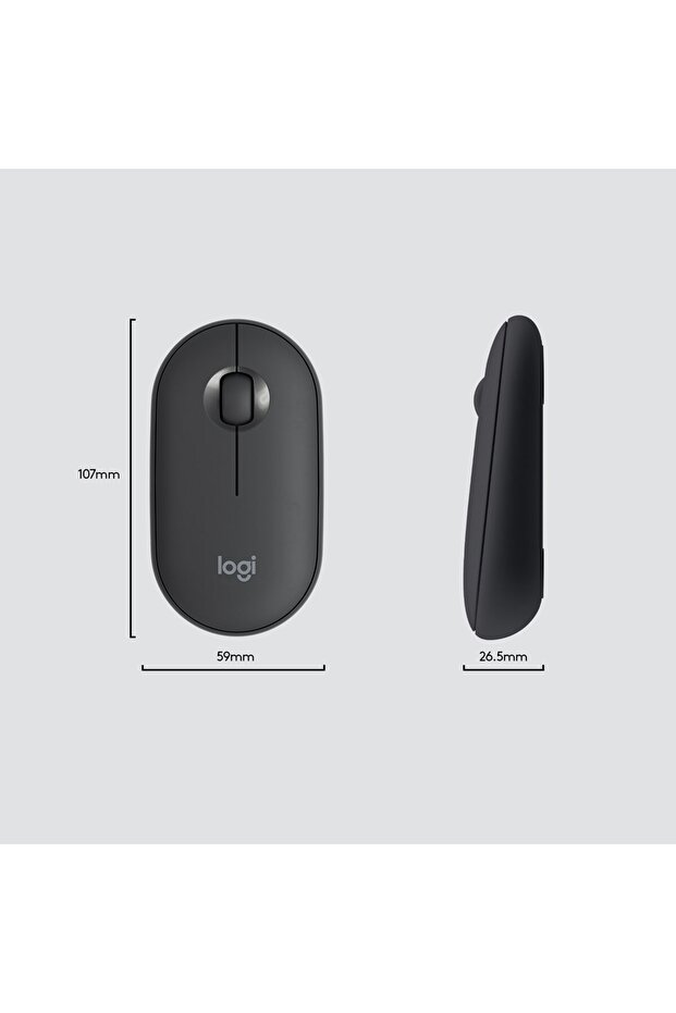 Wireless Keyboard and Mouse Combo MK470 GRAPHITE - 6