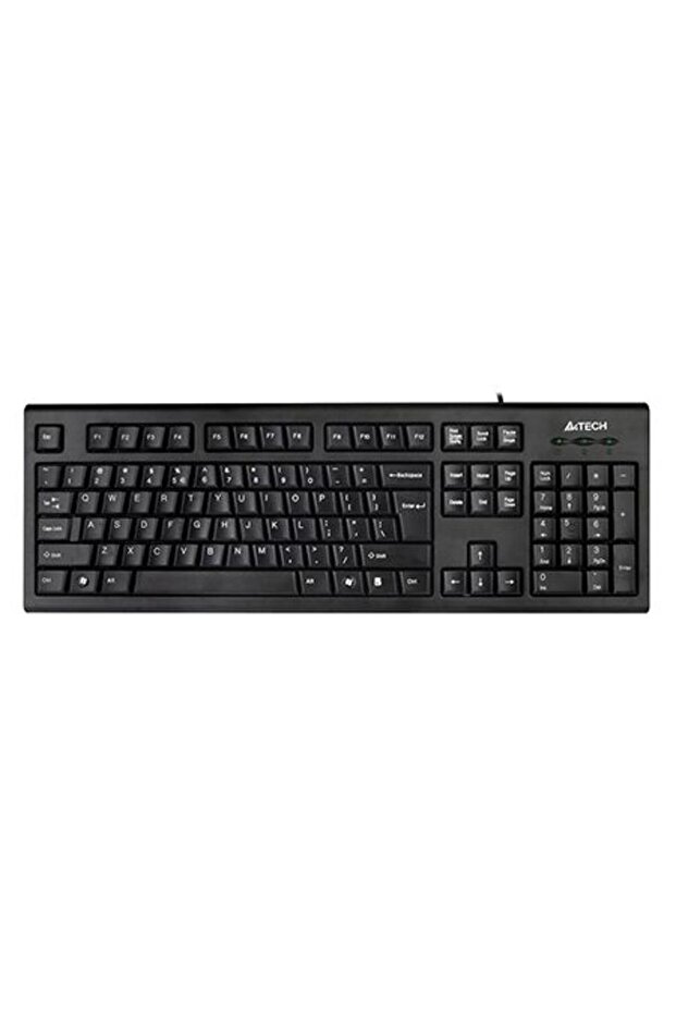 Round USB Wired Keyboard, A4tech. - 1