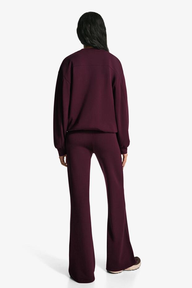 Modal yumuşak oversize sweatshirt - 3