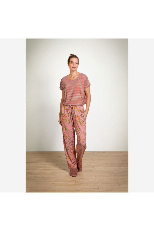 Belin Mercan Viscose Pantolon - 4