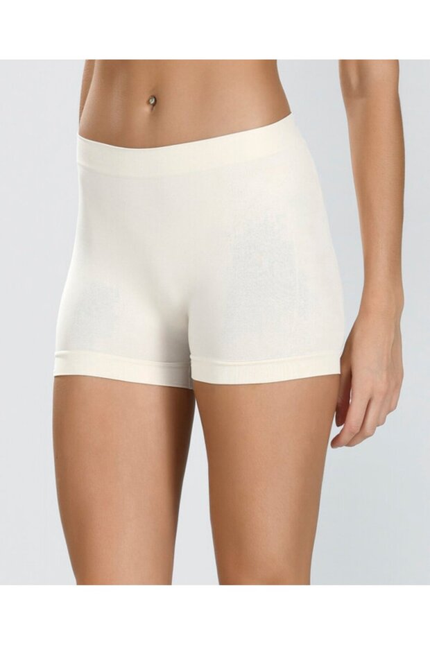 NBB Women's Seamless Non-Mark Shaping Mini Shorts/Panty (Black, Tan, White)
