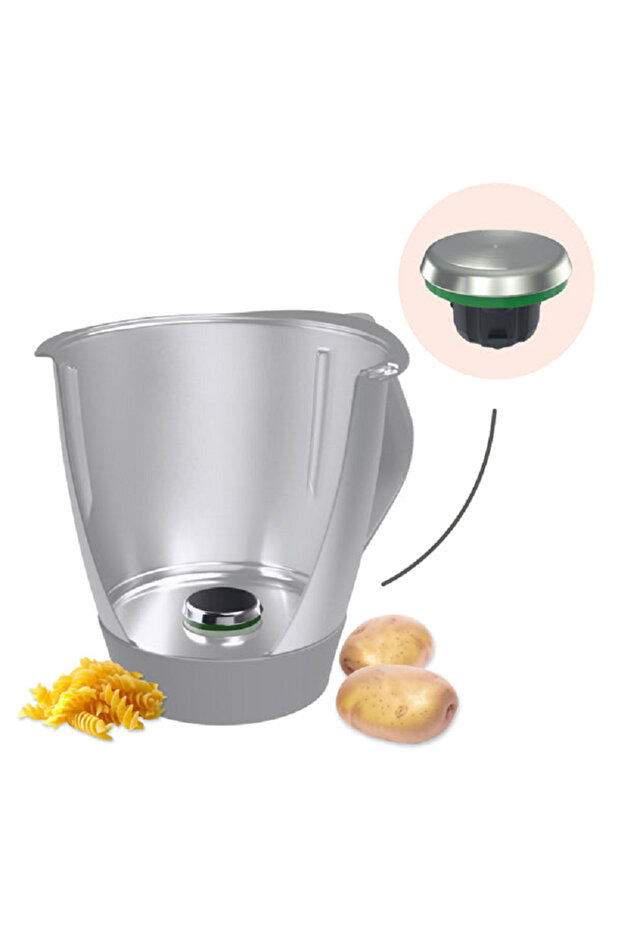 Wundermix WunderCap Thermomix Mutfak Robotu TM7 ve TM6 için Bıçak kapağı - 3