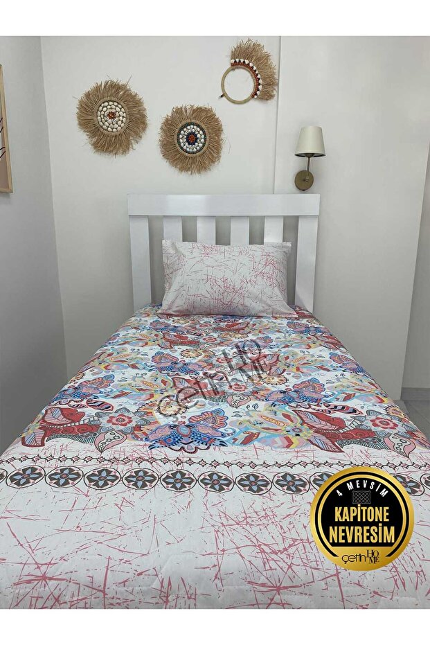 Tek Kişilik Kapitone Pike Seti 4 Mevsim Samba - 6