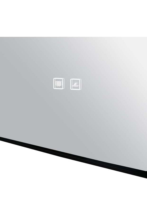 LED and Touch Mirror, With Defog Function, Black Frame, 80 x 60 cm, J187-8060 - 7