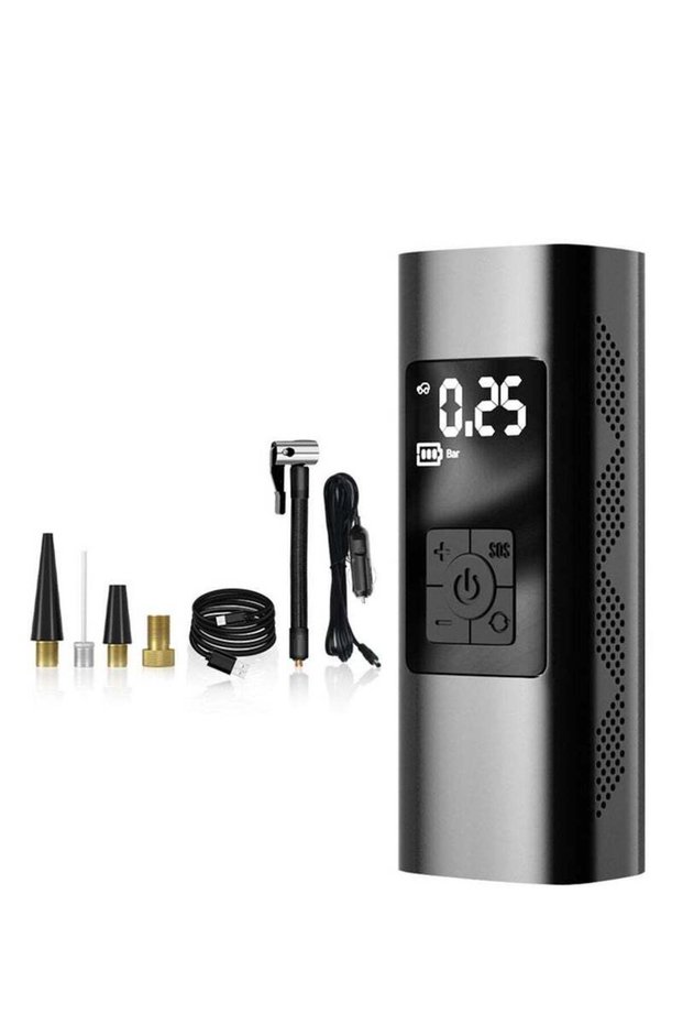 Portable Tire Inflator Air Compressor, Cordless Tire Pump for Car Truck Motorcycle