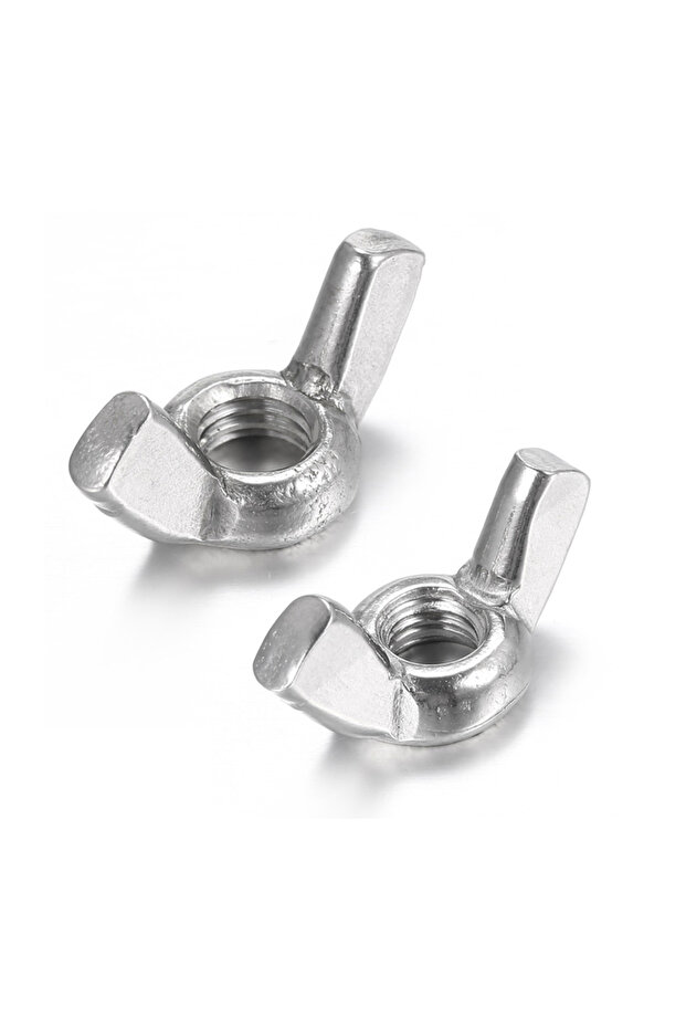 Çelik Kelebek Somun M5 - 10 Adet - 1