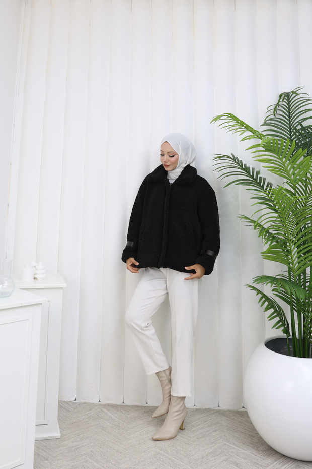 Zippered Teddyy Jacket - 5