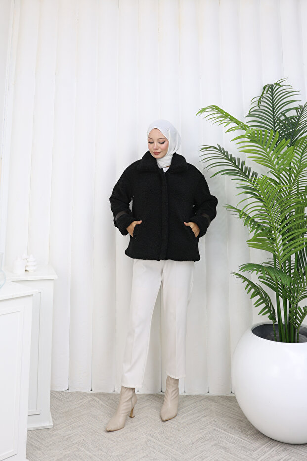 Zippered Teddyy Jacket - 3