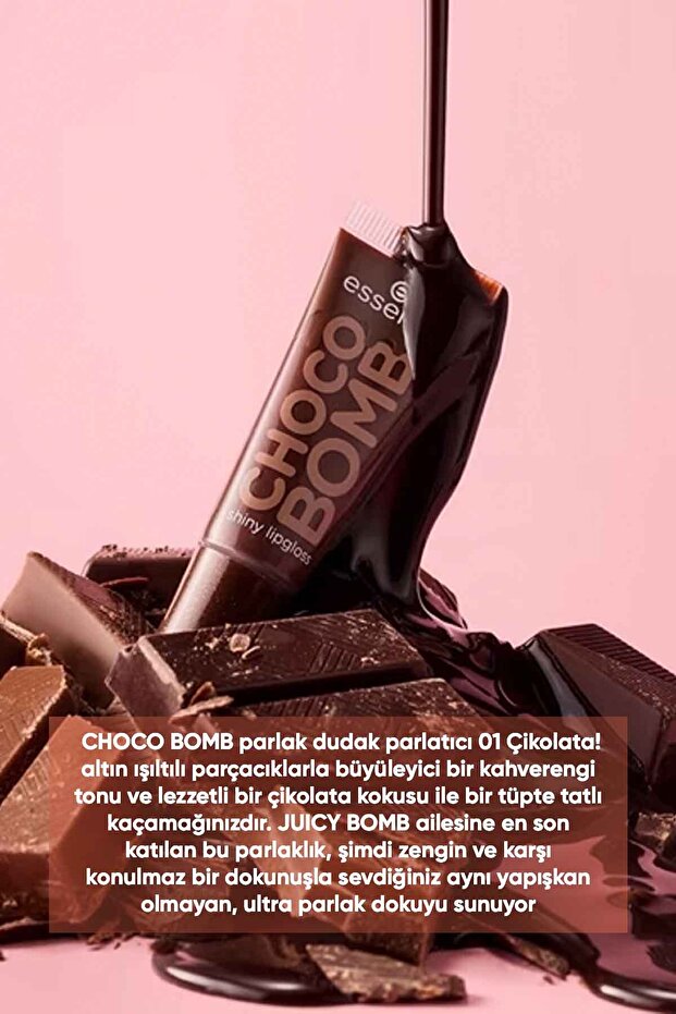 Choco Bomb parlak lip gloss 01 - 3