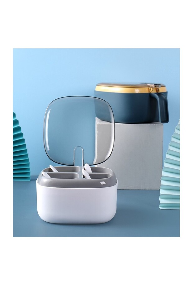 Recipient pentru condimente, 4 compartimente - 5