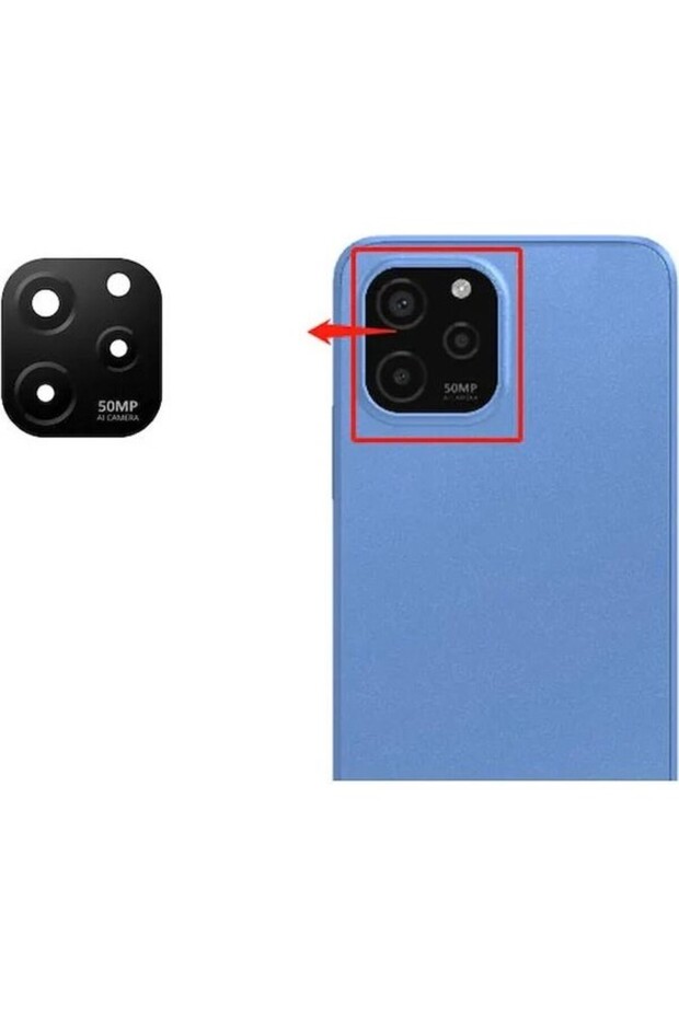 Camera Glass Compatible with Huawei Nova Y61 Multi-Color