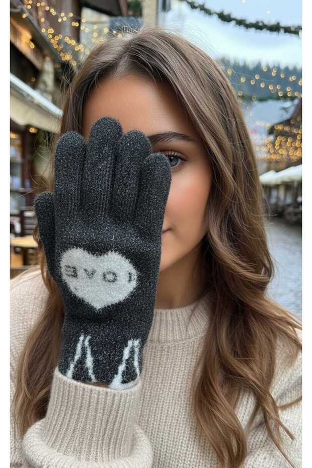 Angora Love Kadin Eldiven - 1