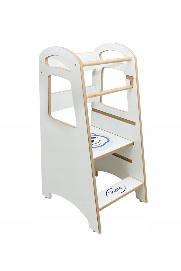 Kitchen helper for children Kitchen helper White Solid Adjustable Polish - 1