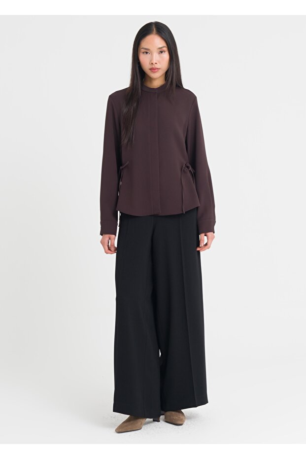 Ütü İzli Rahat Pantolon - 4