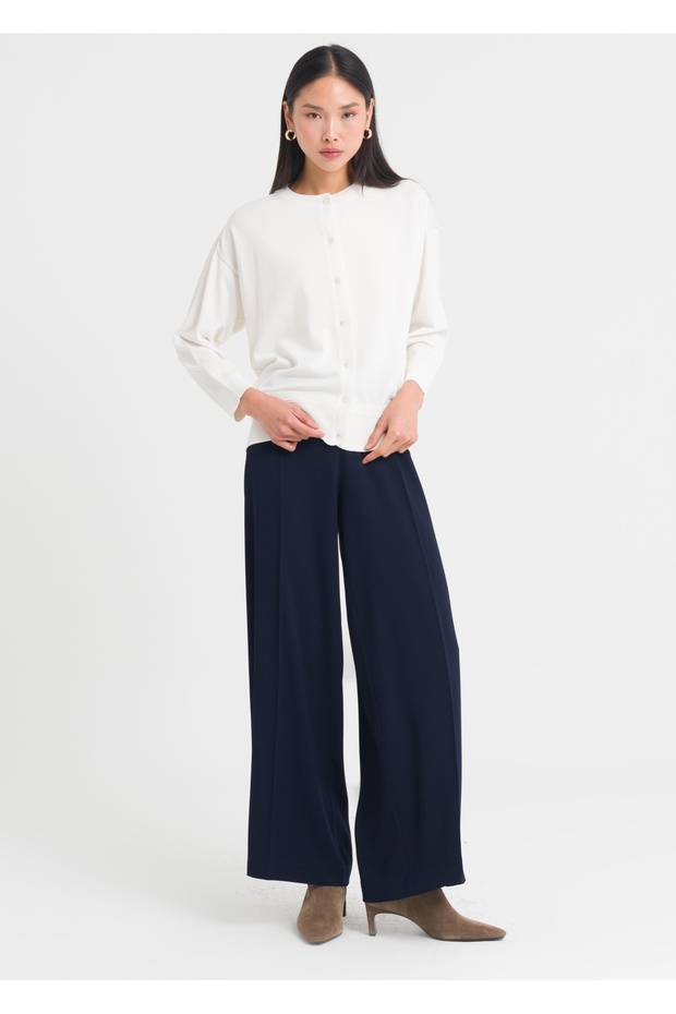 Ütü İzli Rahat Pantolon - 2