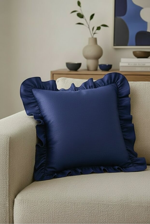Stylish Decorative 100% Cotton Cushion Cover 43x43 cm