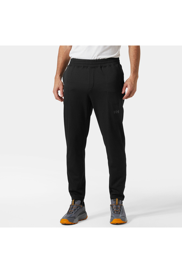 Versalite Fleece Erkek Siyah Eşofman Altı - 1