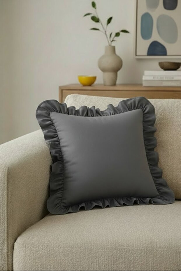 Stylish Decorative 100% Cotton Cushion Cover 43x43 cm