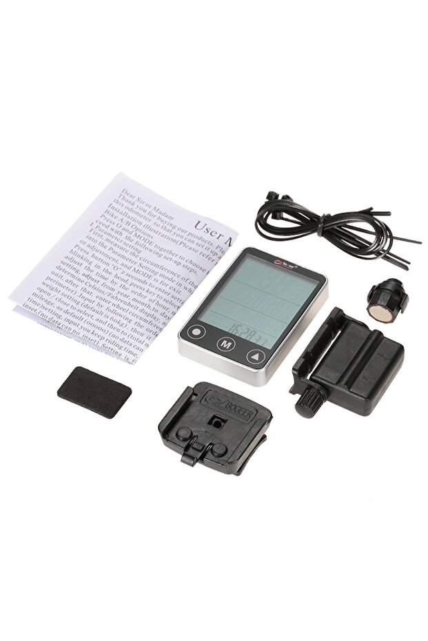 Wireless Bicycle Computer/Speedometer with Touchscreen, waterproof, 24 functions, Bogeer YT-30 - 2