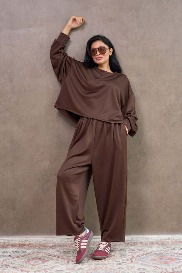 Coffee Casual Double Set