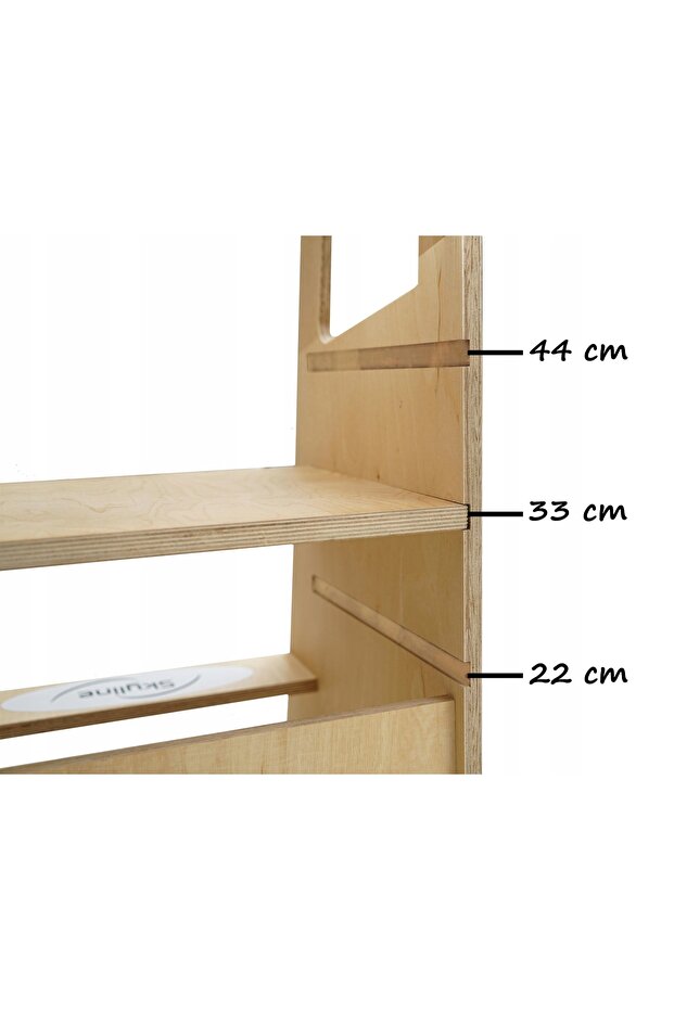 Kitchen helper for children Kitchen helper White Solid Adjustable Polish - 13