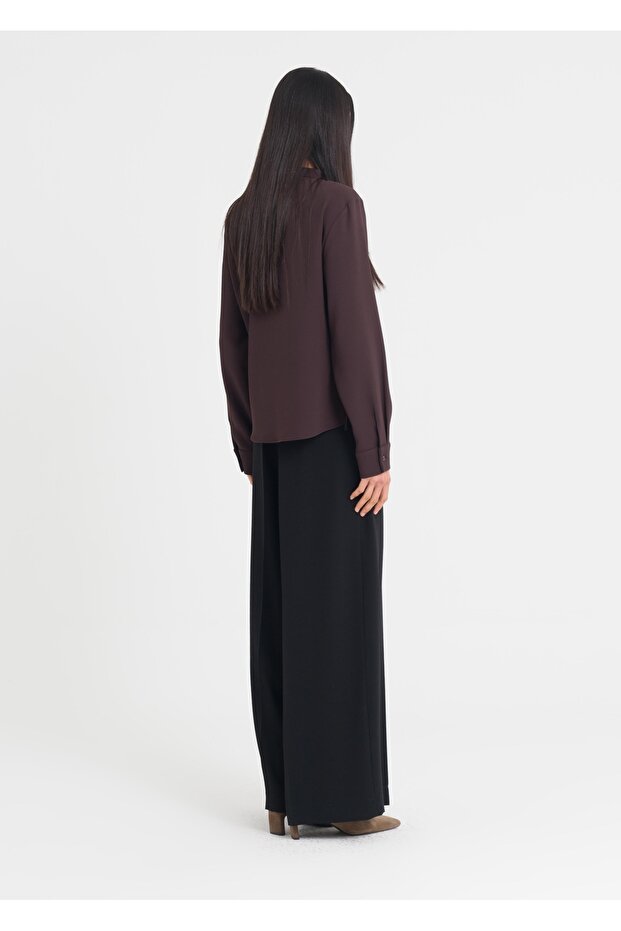 Ütü İzli Rahat Pantolon - 5